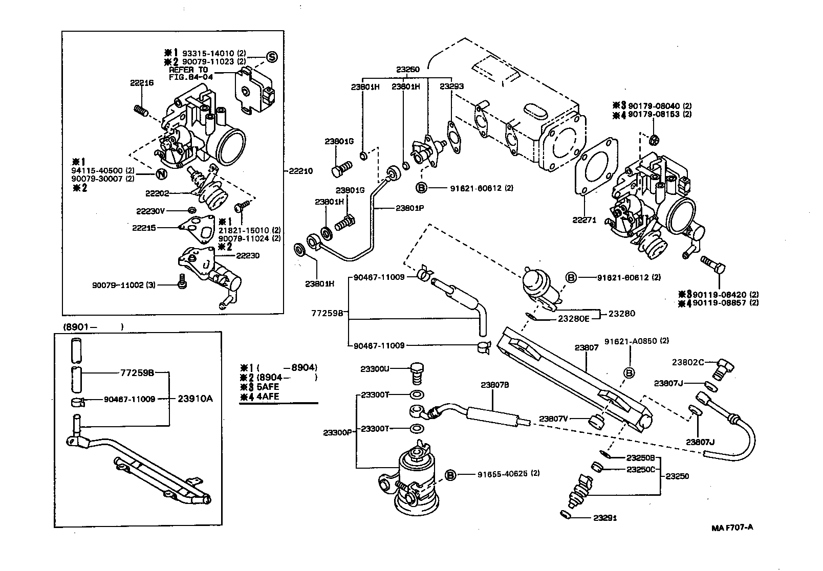 23209-15010 INJECTOR ASSY, FUEL product image