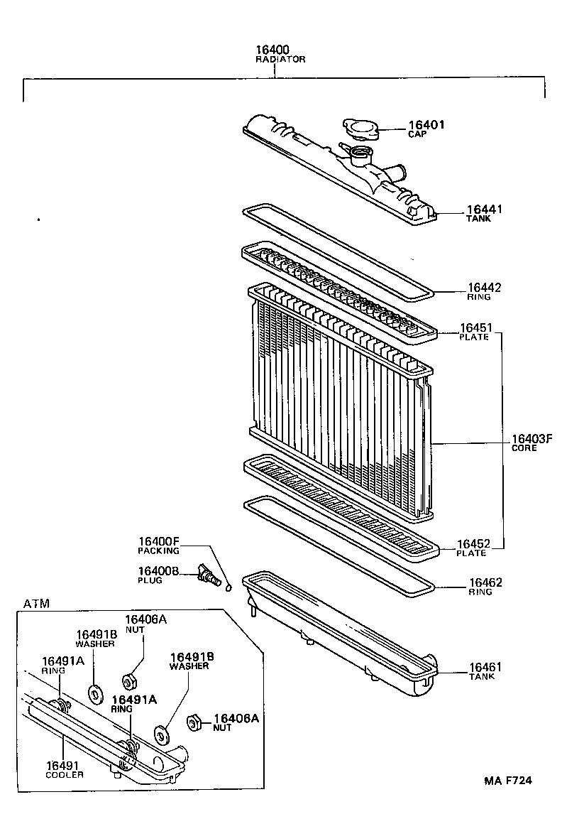 16262-10011 HOSE, WATER INLET product image