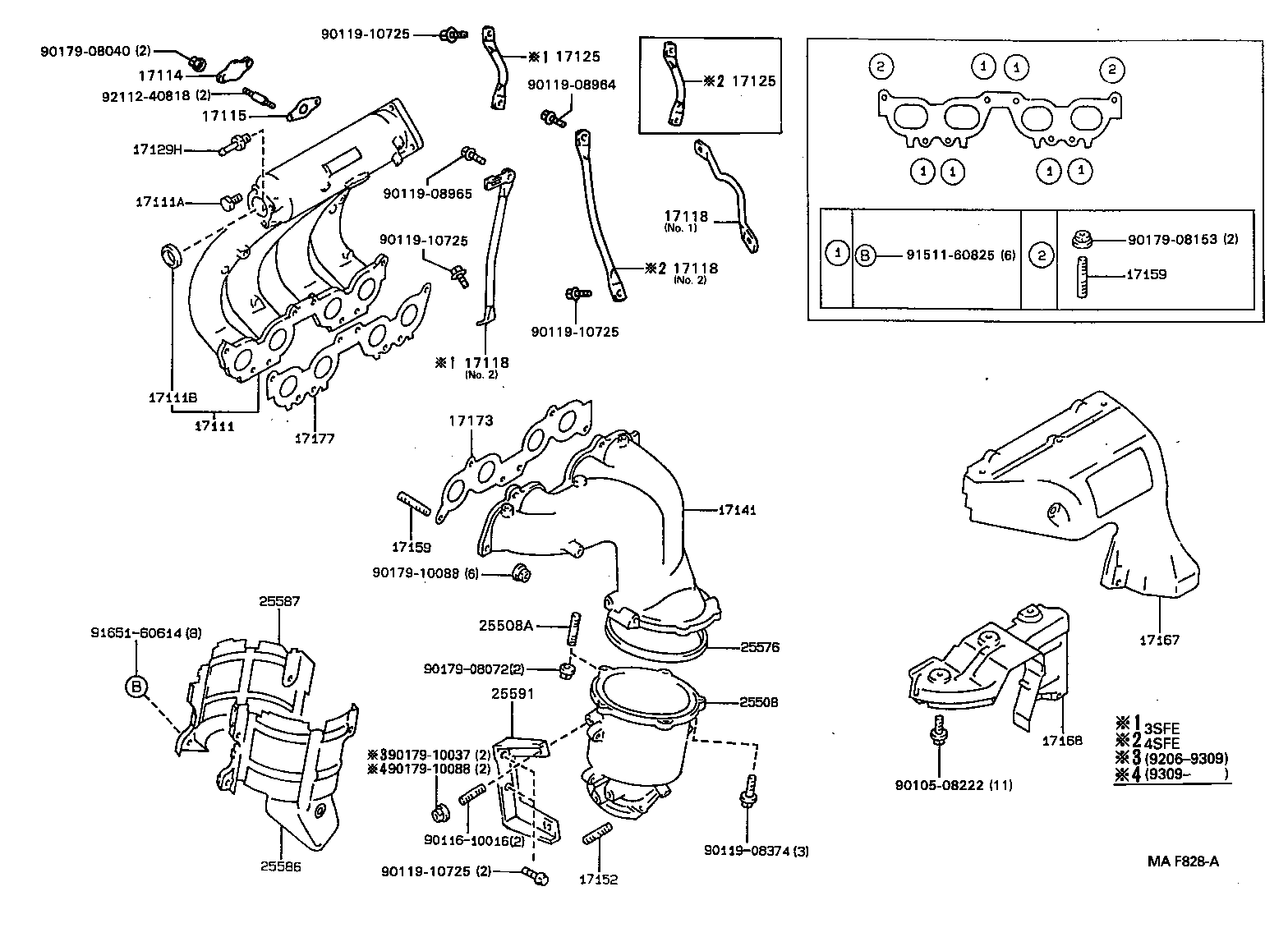 17118-62010 STAY, MANIFOLD product image