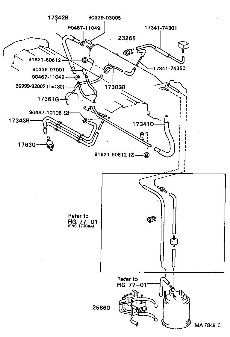 17630-74030 VALVE ASSY, AIR CONTROL product image