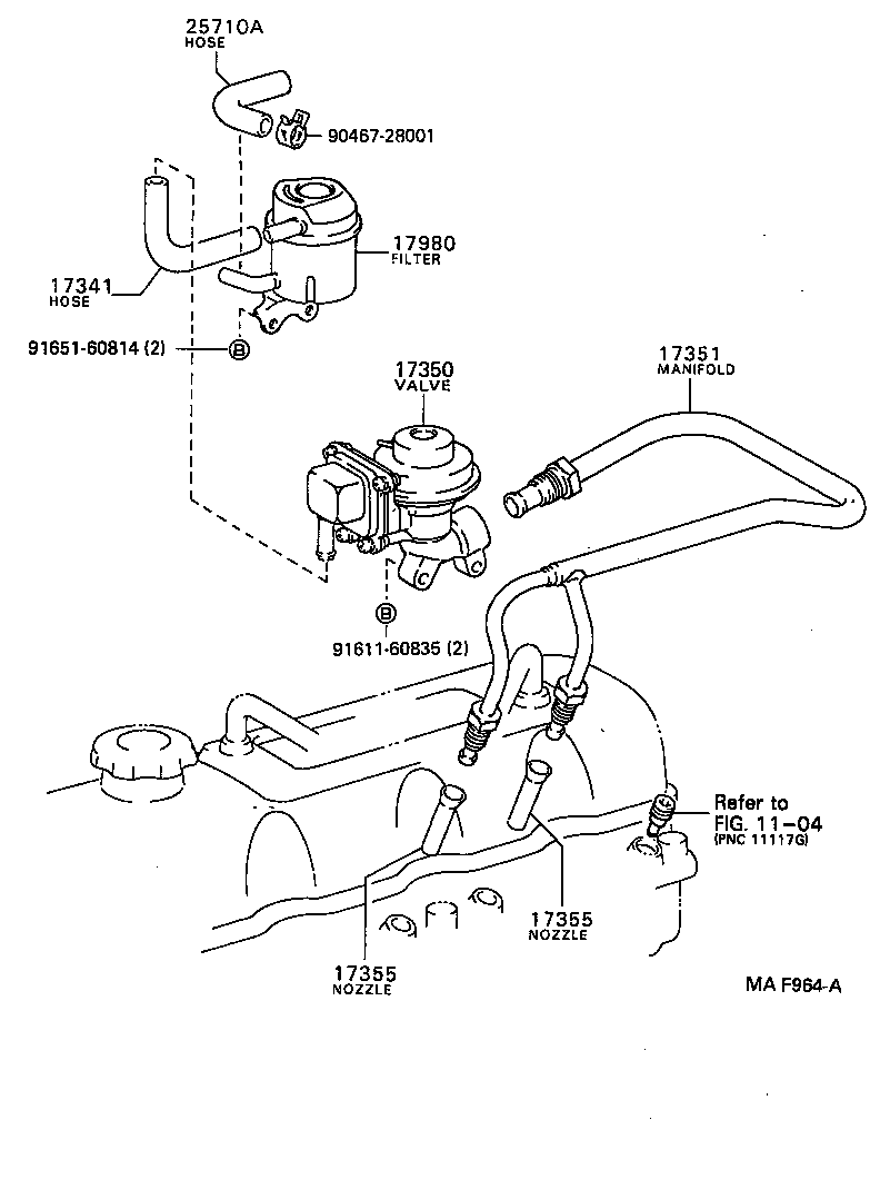 17350-71033 VALVE ASSY, REED product image