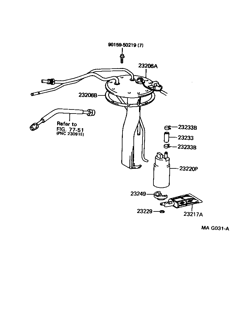 Toyota 22270-75010 VALVE ASSY, IDLE SPEED CONTROL(FOR THLOTTLE BODY)