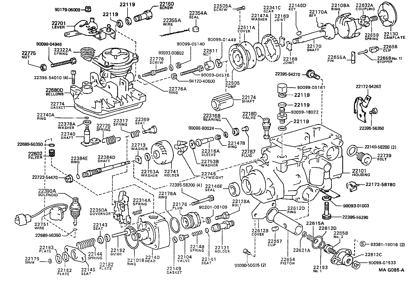 22116-46016 COVER, CONTROL RACK product image