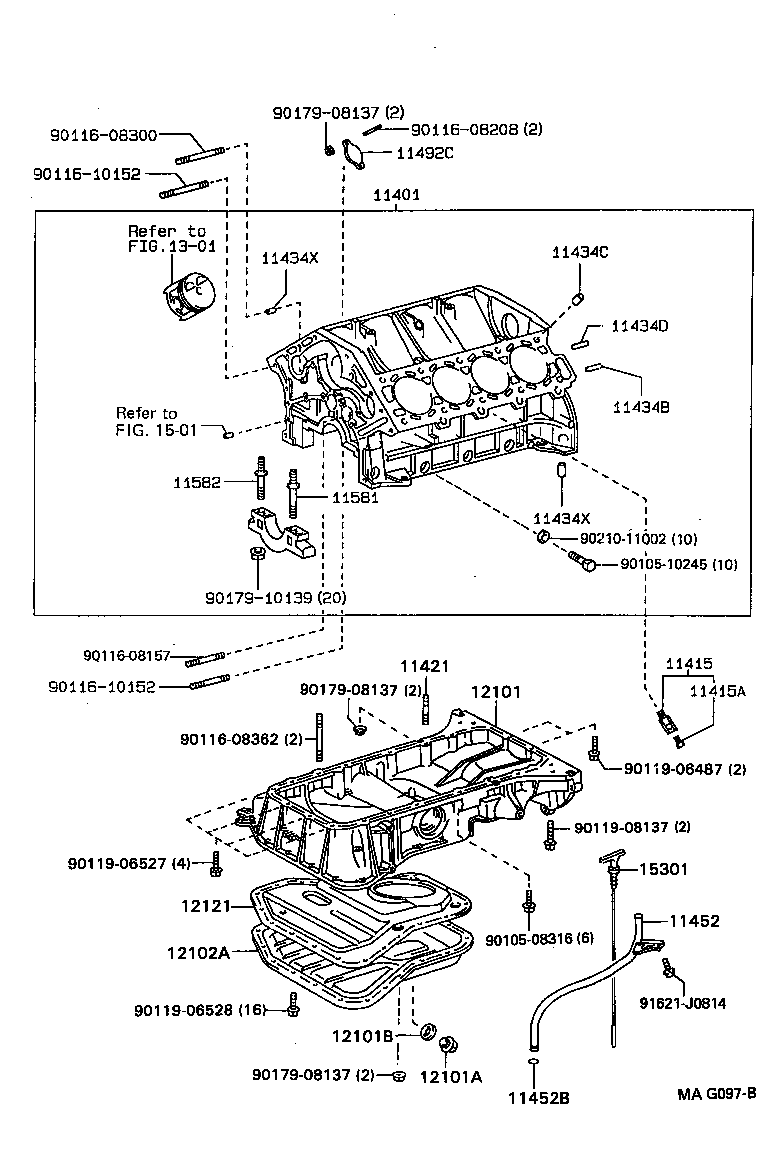 11452-46090 GUIDE, OIL LEVEL GAGE product image