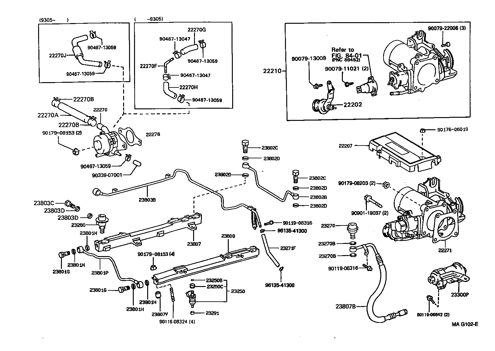 22210-50091 BODY ASSY, THROTTLE product image