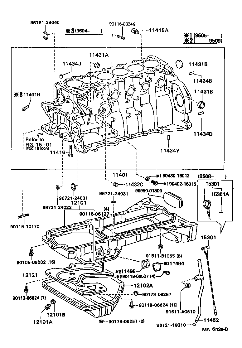 11401-49656 BLOCK SUB-ASSY, CYLINDER product image