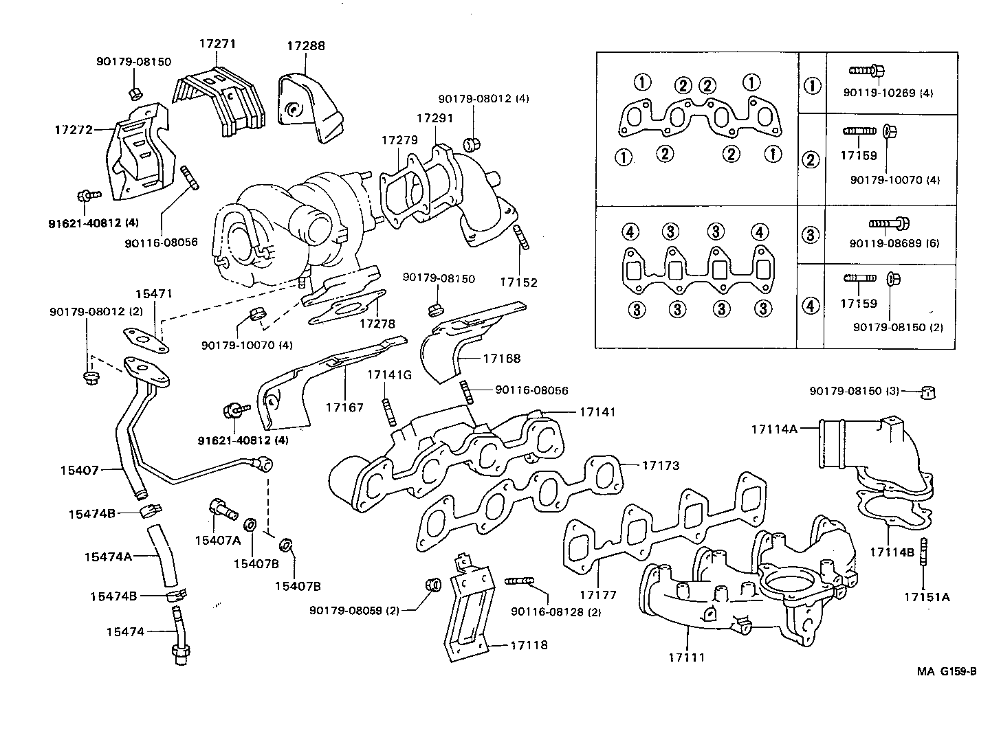 17101-74210 MANIFOLD, INTAKE product image
