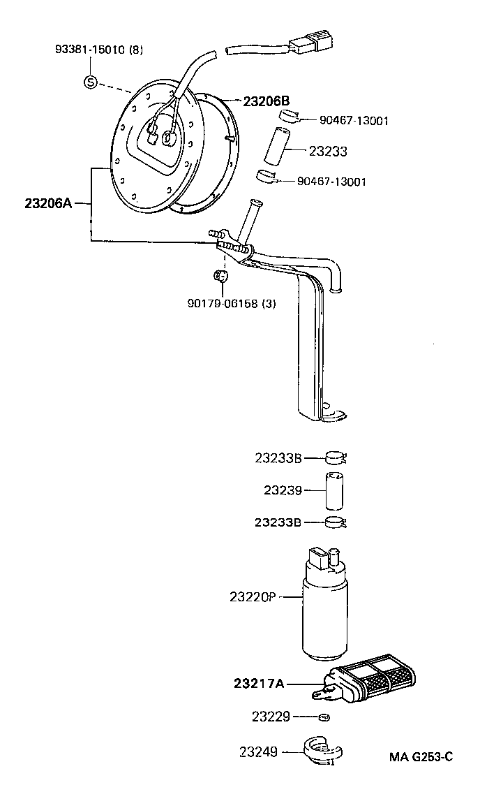 22030-46040 BODY ASSY, THROTTLE product image