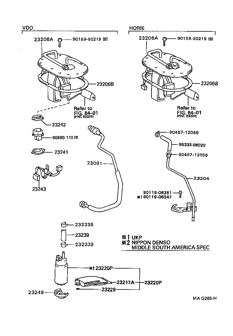 22271-02020 GASKET, THROTTLE BODY product image