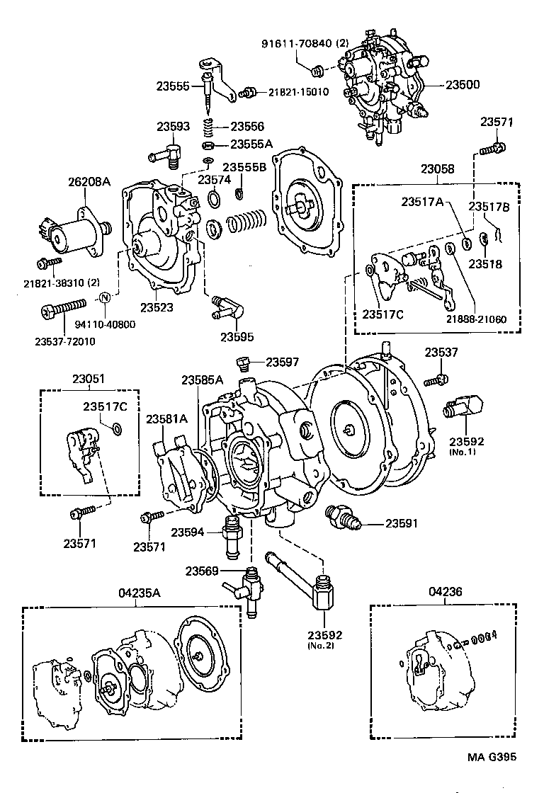 23500-73100 REGULATOR ASSY, LPG(CNG) product image
