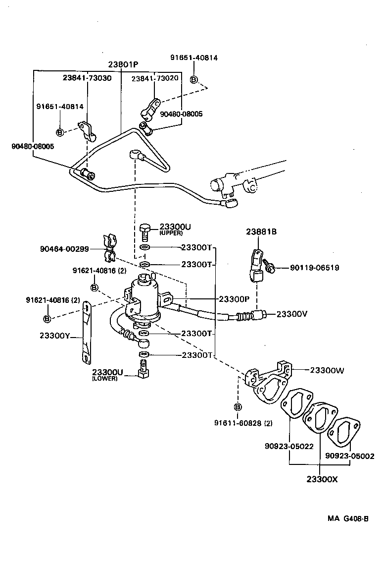 22210-73060 BODY ASSY, THROTTLE product image