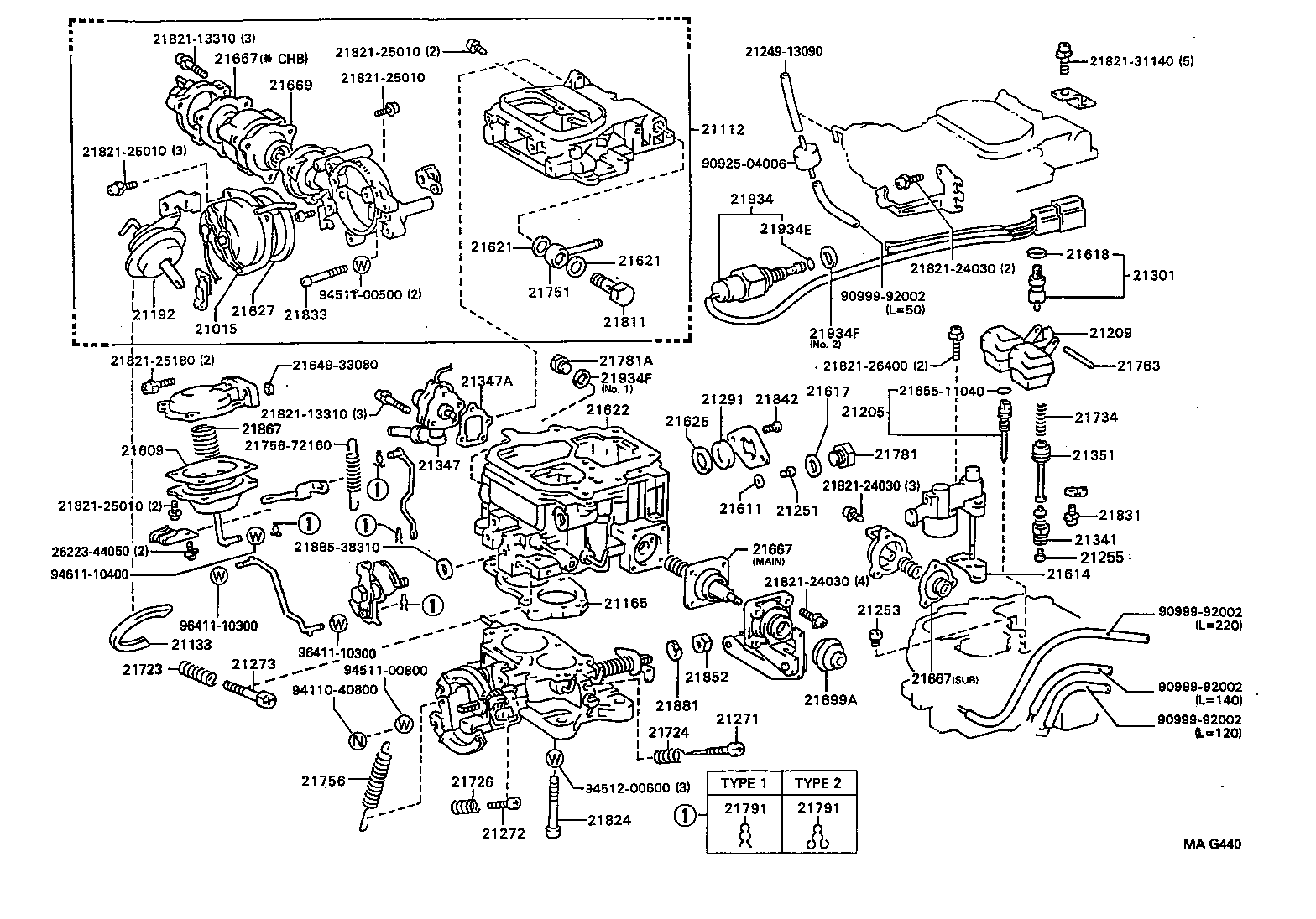21062-73430 SOLENOID, THROTTLE VALVE product image
