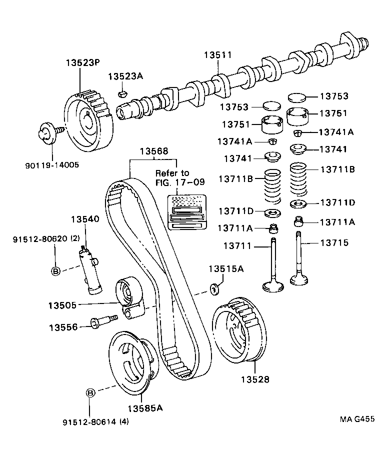 13501-67010 CAMSHAFT product image
