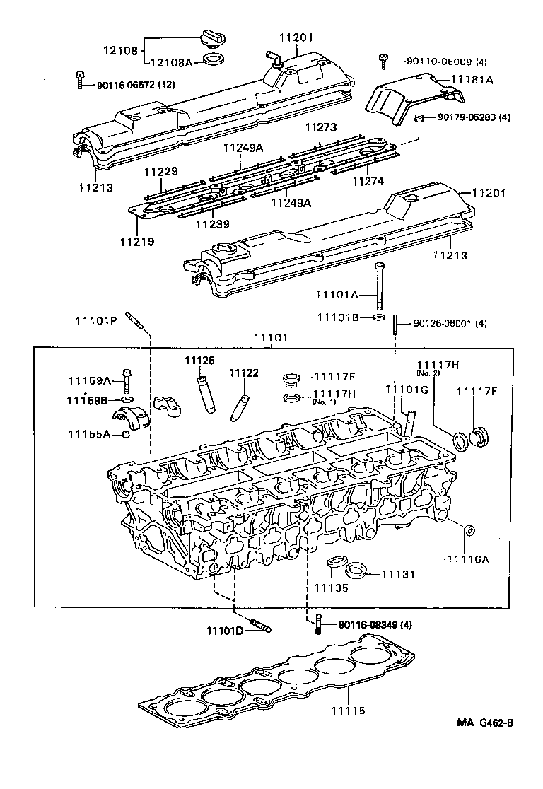 90406-08011 UNION(FOR CYLINDER HEAD) product image
