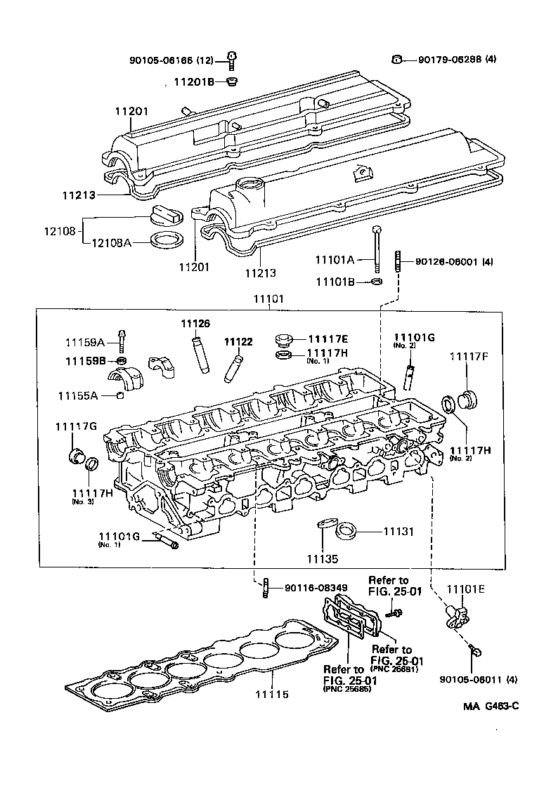 90406-08011 UNION(FOR CYLINDER HEAD) product image