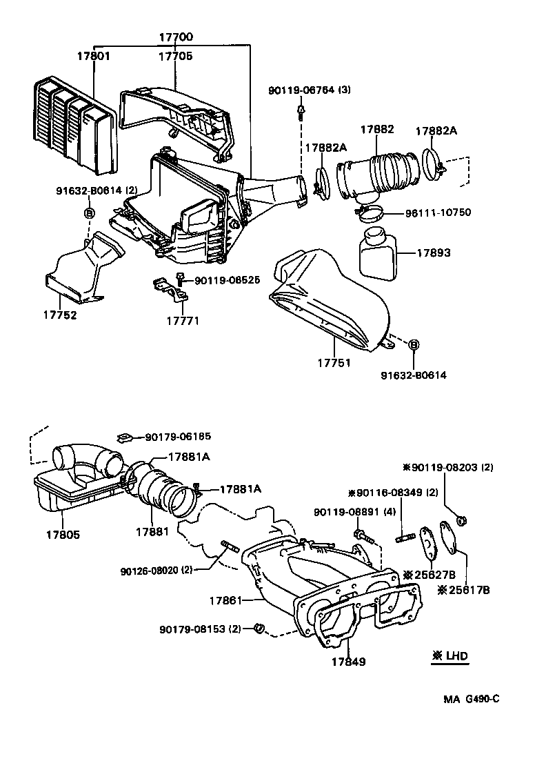 25627-46010 GASKET, EGR VALVE product image