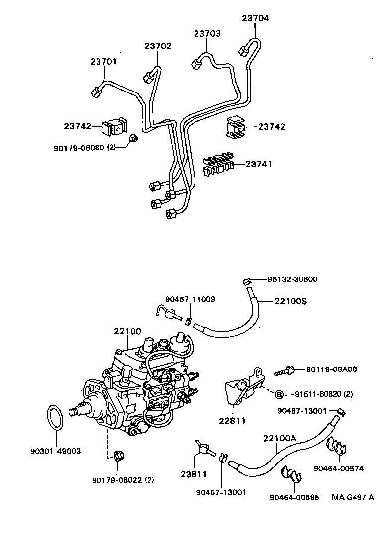 22100-17700 PUMP ASSY, INJECTION OR SUPPLY product image