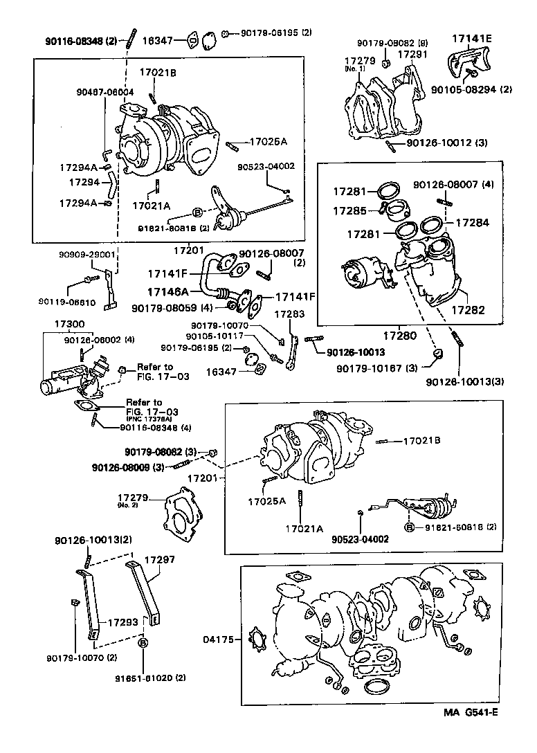 17111-46031 MANIFOLD, INTAKE product image