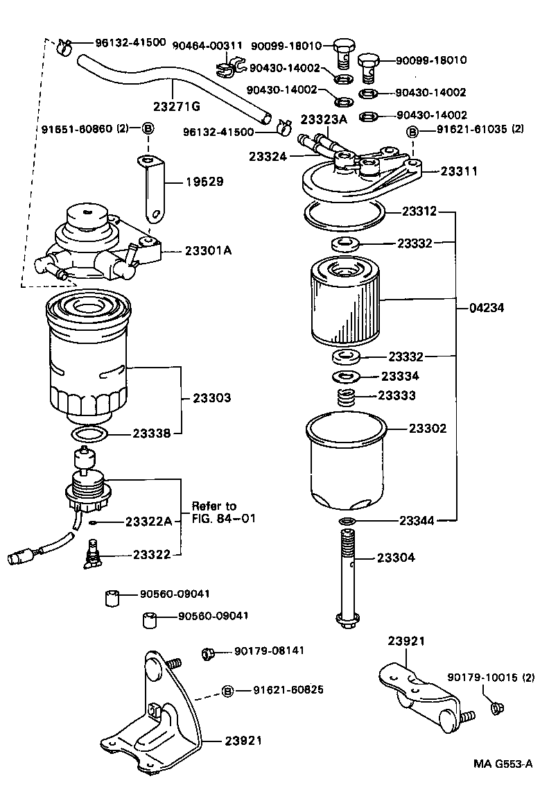 23271-56080 HOSE, FUEL product image