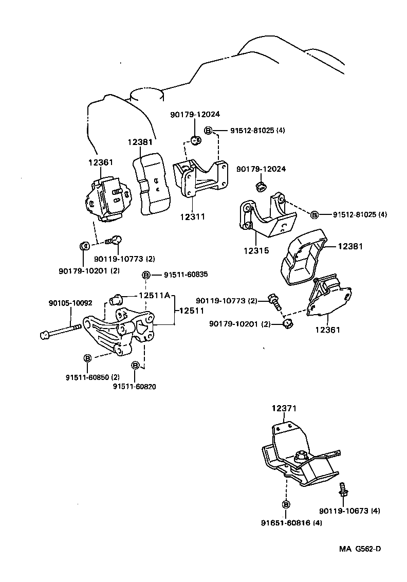 Thumbnail 4 for 12311-66020