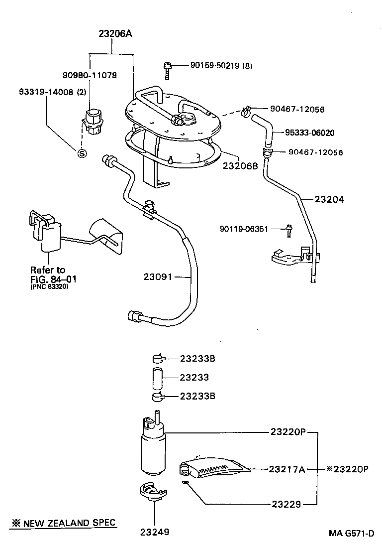 22271-03020 GASKET, THROTTLE BODY product image