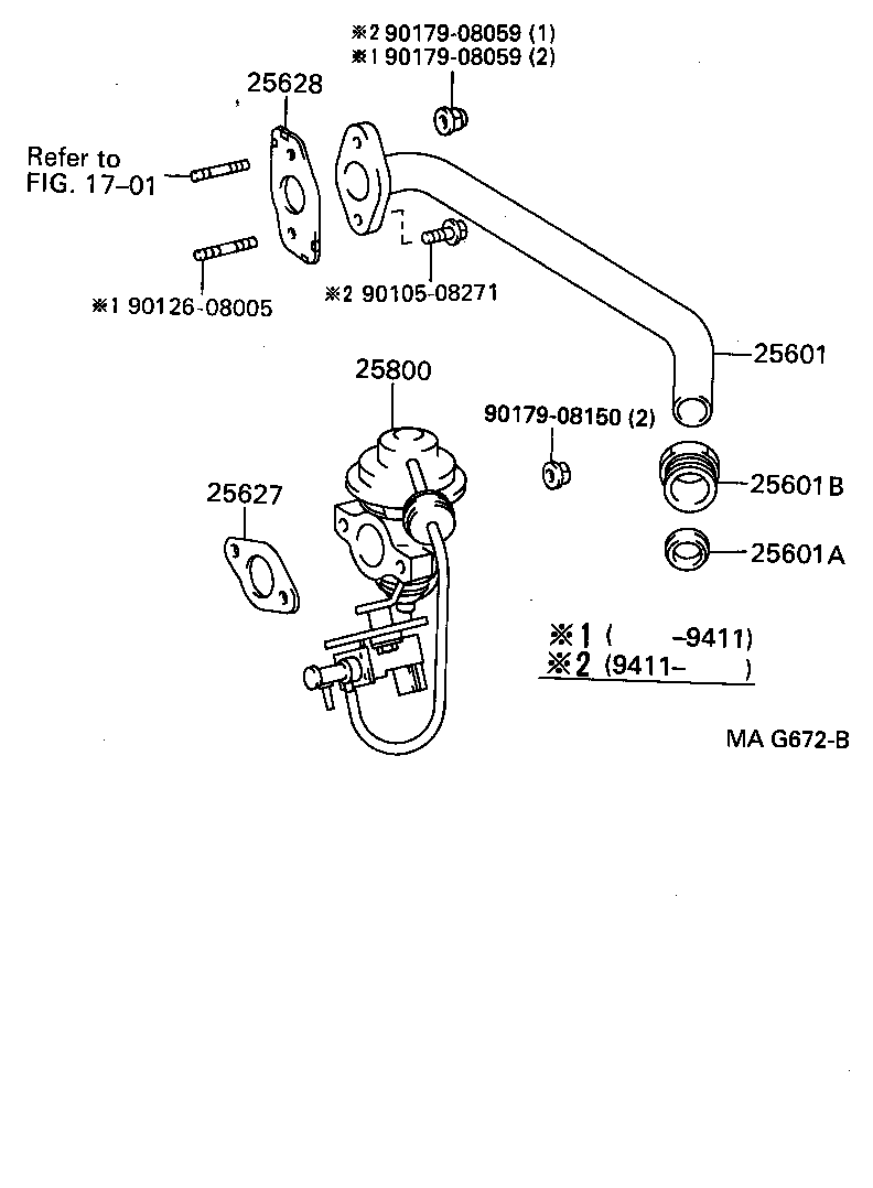 25800-54160 VALVE ASSY, ELECTRIC EGR CONTROL product image