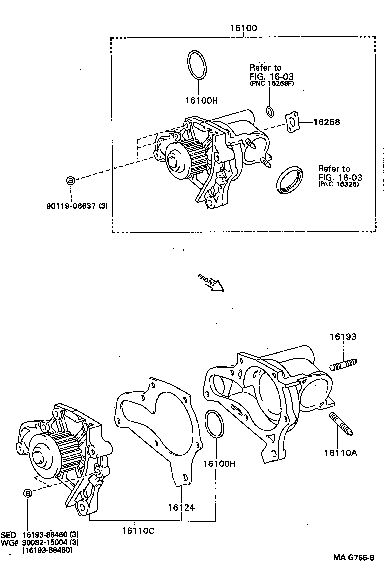 16258-03020 GASKET(FOR HEATER RETURN) product image