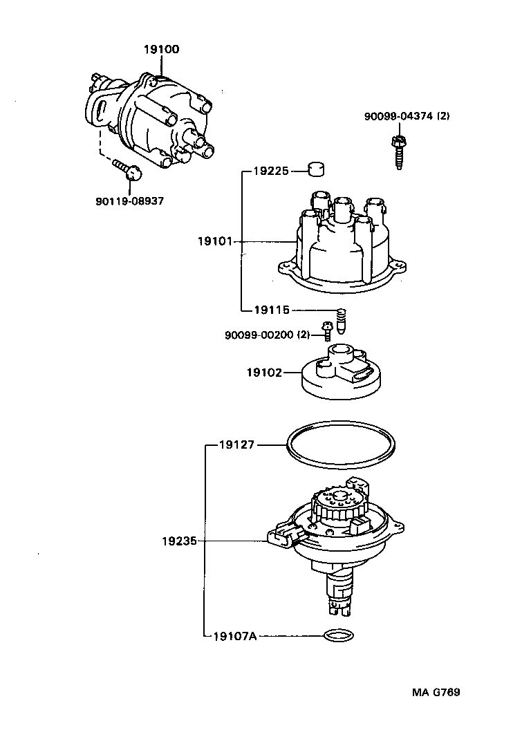 19225-62050 CAP, RUBBER product image