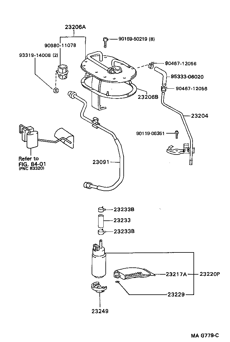 22210-62121 BODY ASSY, THROTTLE product image