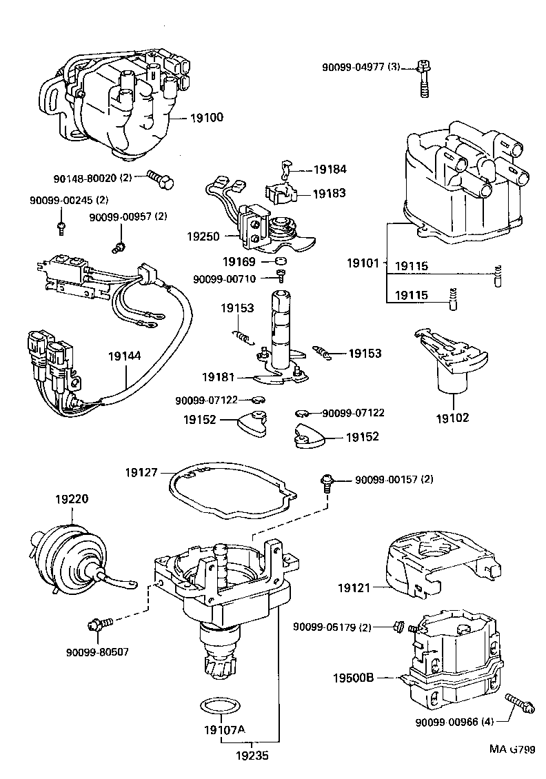 19235-48010 HOUSING, DISTRIBUTOR product image
