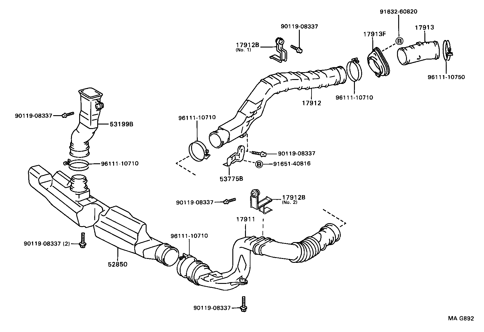 17705-64210 CAP SUB-ASSY, AIR CLEANER product image