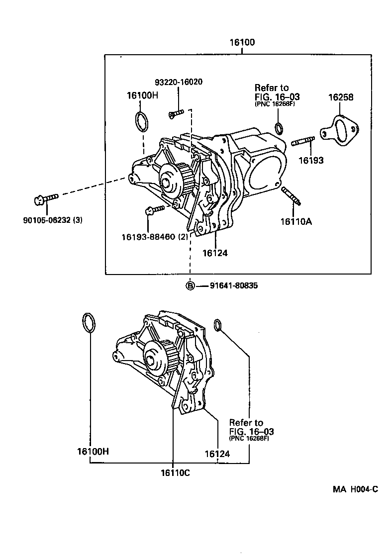 16193-63010 BOLT, STUD(FOR WATER OUTLET SETTING) product image