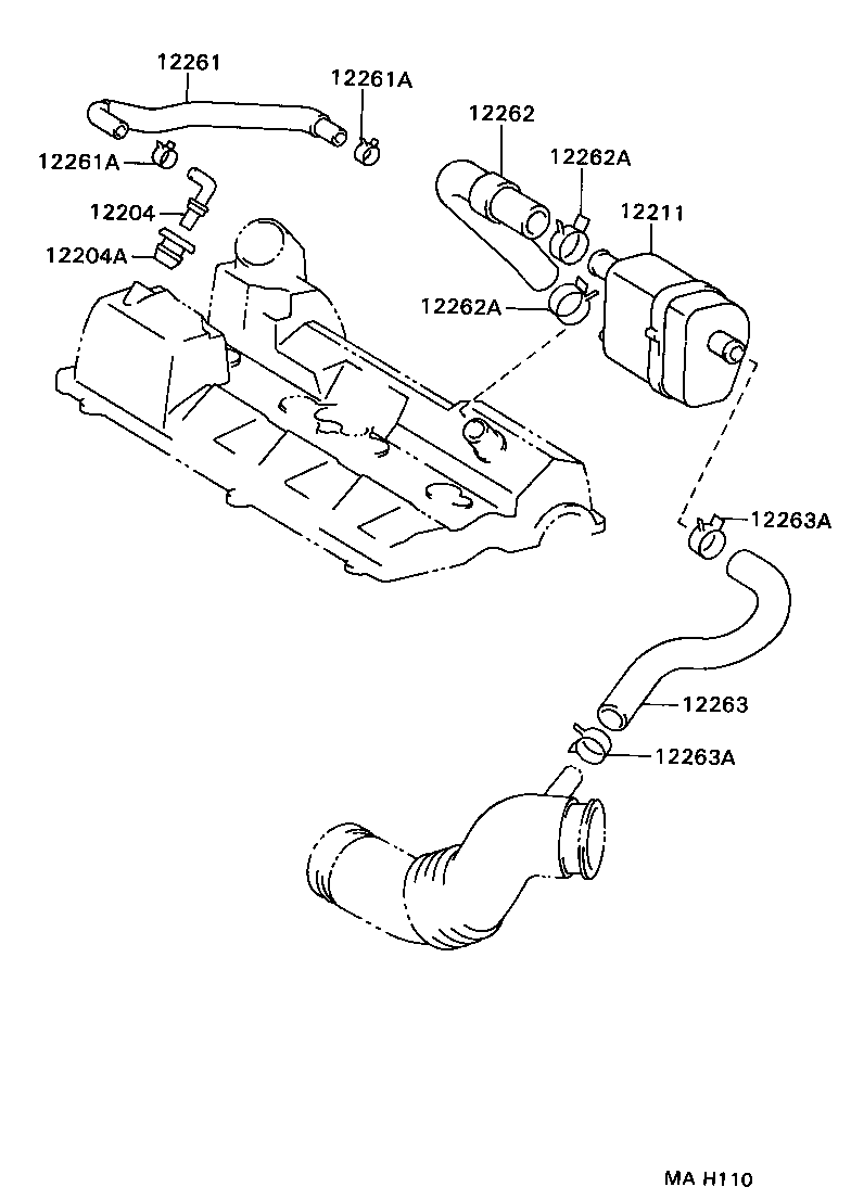 90467-22007 CLIP(FOR VENTILATION HOSE) product image