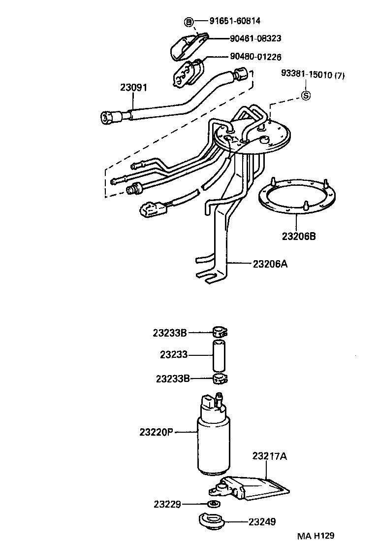 23801-65030 PIPE, FUEL, NO.1 product image