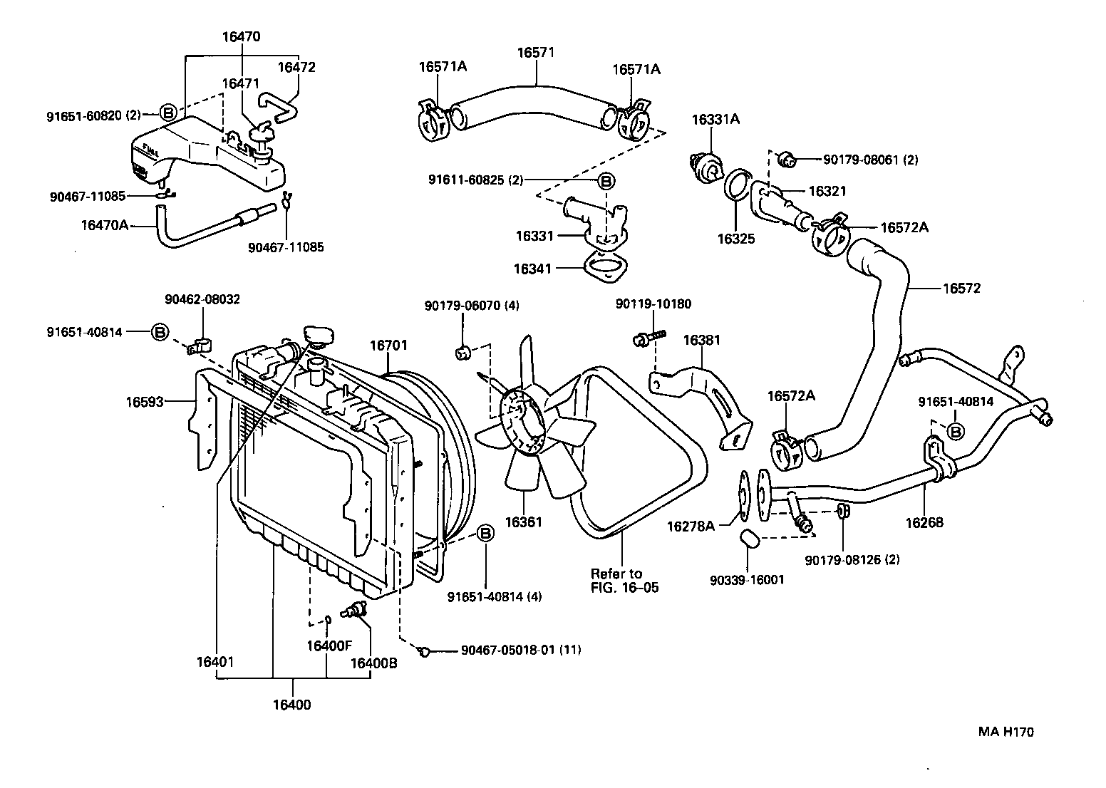 16701-73022 SHROUD SUB-ASSY, FAN product image