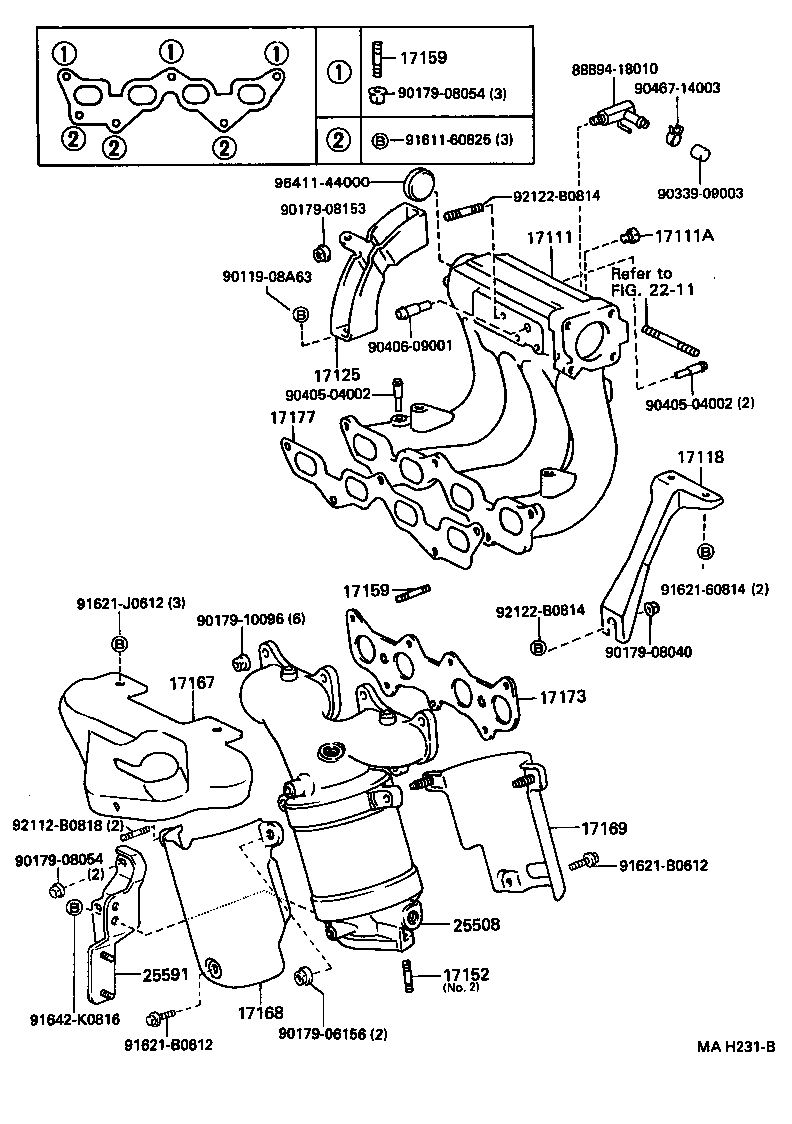 15407-11020 PIPE SUB-ASSY, TURBO OIL INLET product image