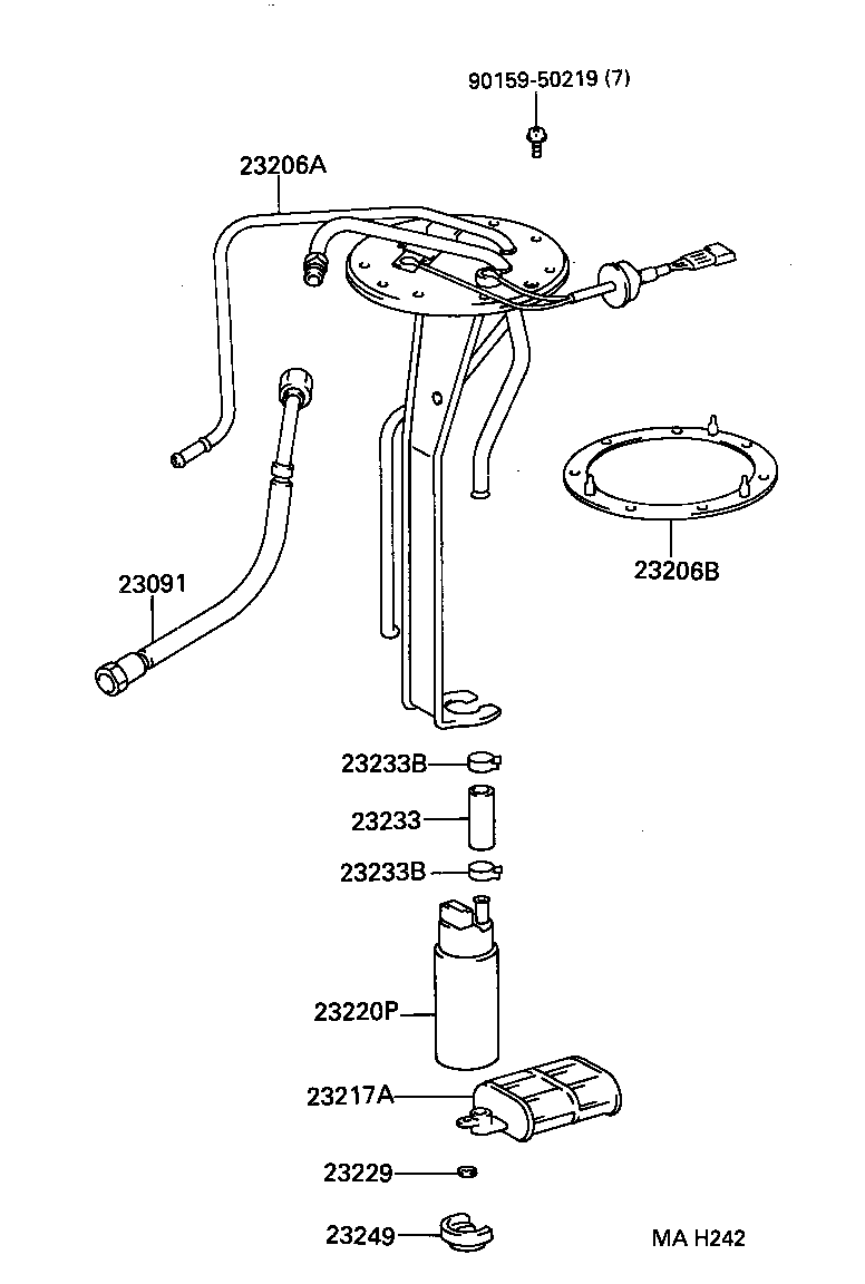 22030-74040 BODY ASSY, THROTTLE W/MOTOR product image