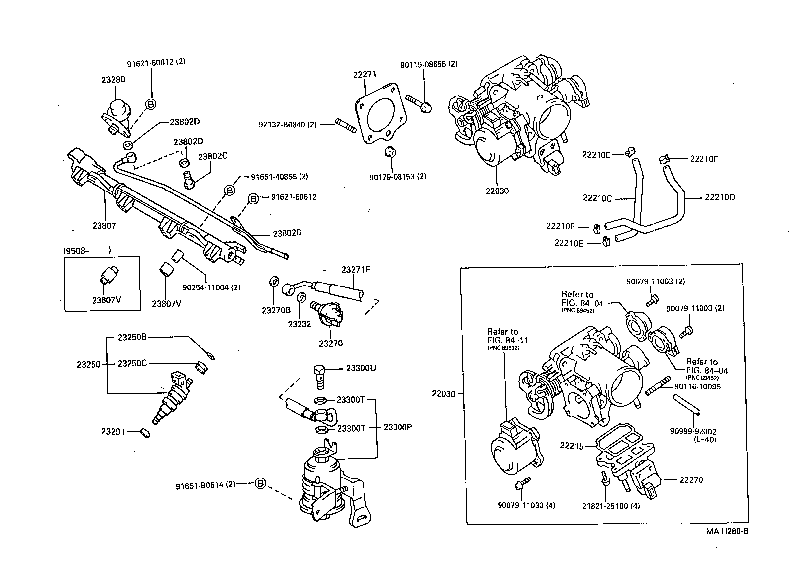 23271-74480 HOSE, FUEL product image