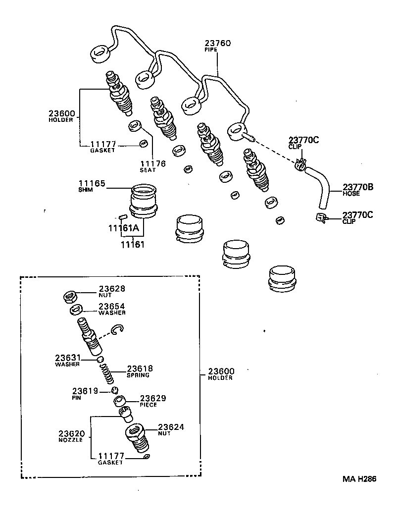 11106-64111 CHAMBER, COMBUSTION product image