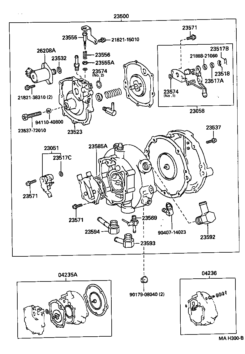 04236-75010 VALVE KIT, LPG REGULATOR product image