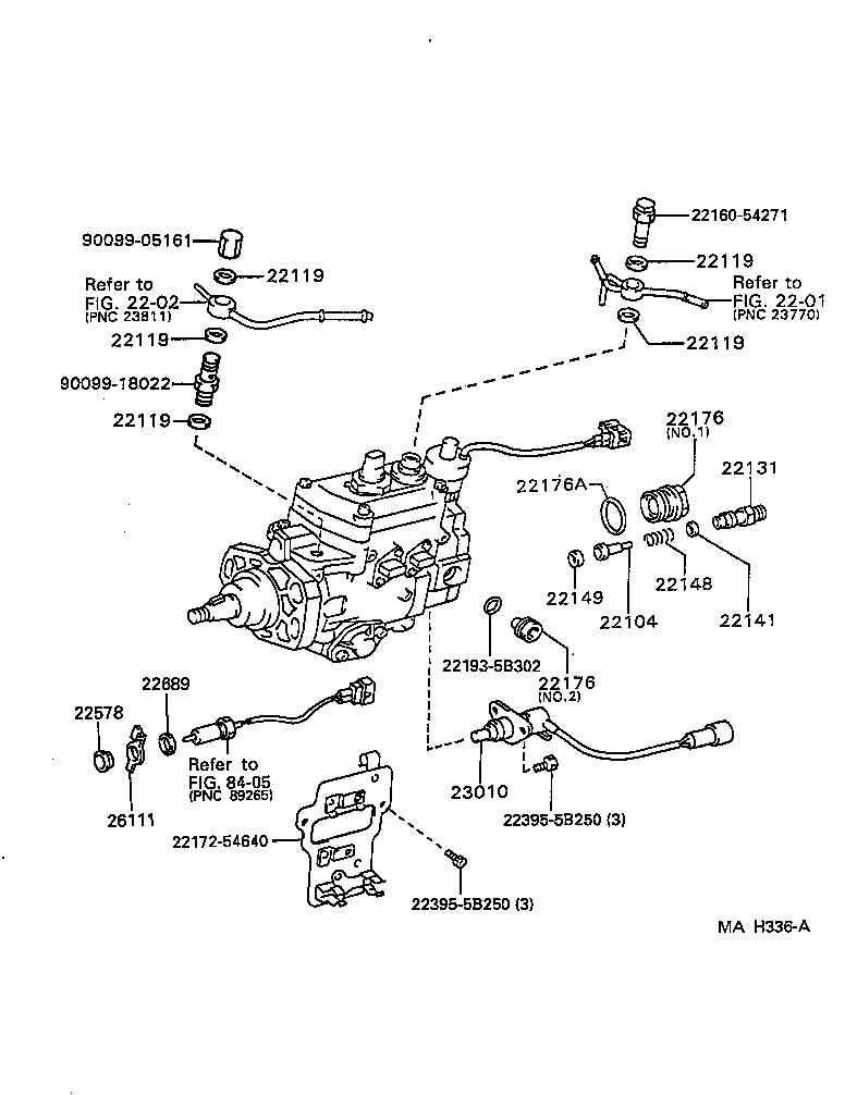 22176-54641 PLUG, DISTRIBUTIVE HEAD product image