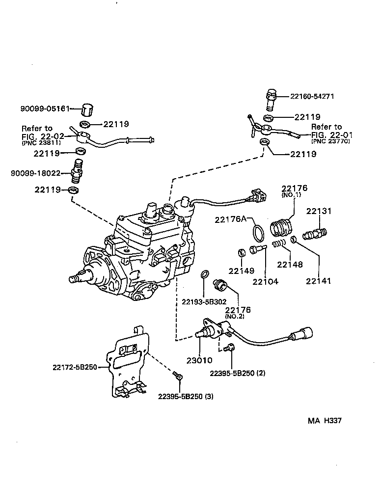 22176-54641 PLUG, DISTRIBUTIVE HEAD product image