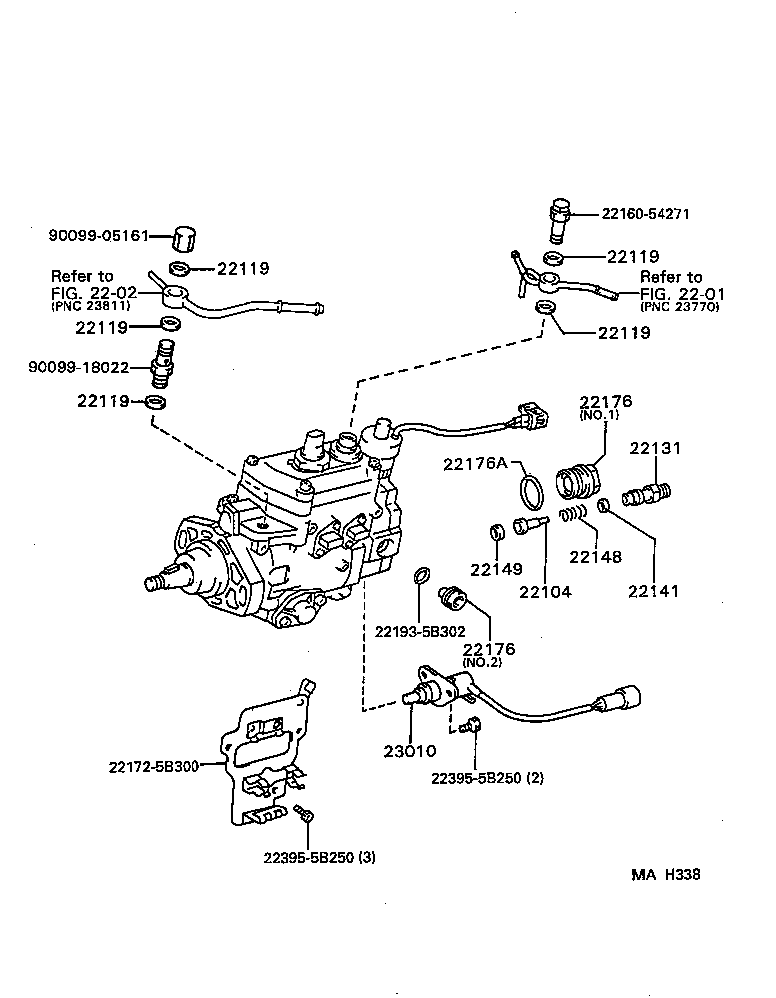 22176-54641 PLUG, DISTRIBUTIVE HEAD product image