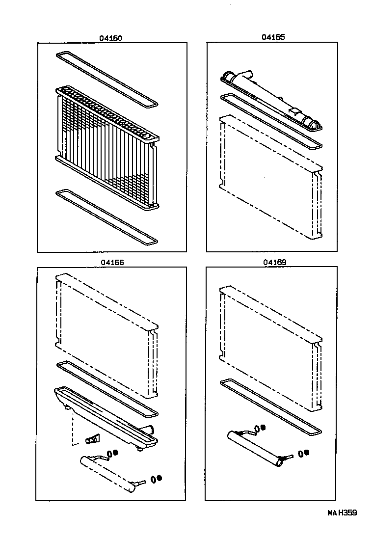 16400-0A032 RADIATOR ASSY product image