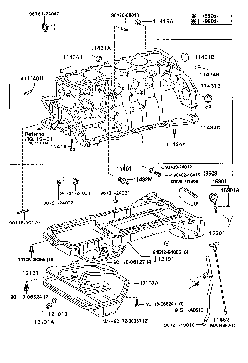 12111-46080 PAN SUB-ASSY, OIL product image