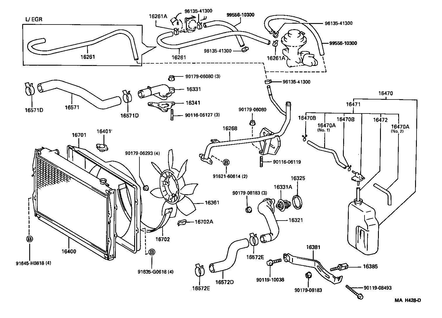 Thumbnail 2 for 16410-0W020