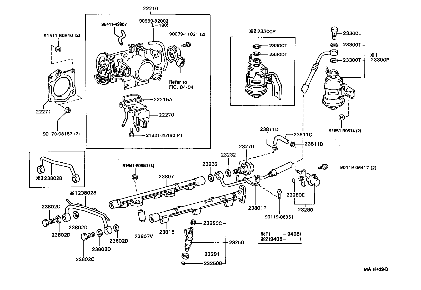 Toyota 22210-74580 BODY ASSY, THROTTLE