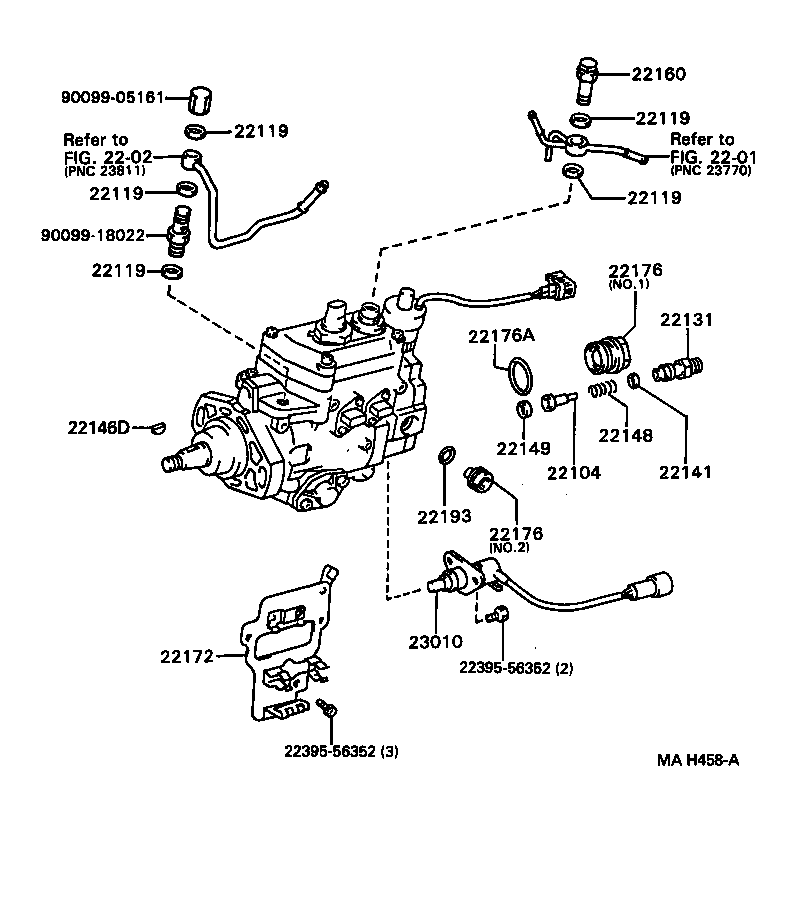 22176-5B302 PLUG, DISTRIBUTIVE HEAD product image