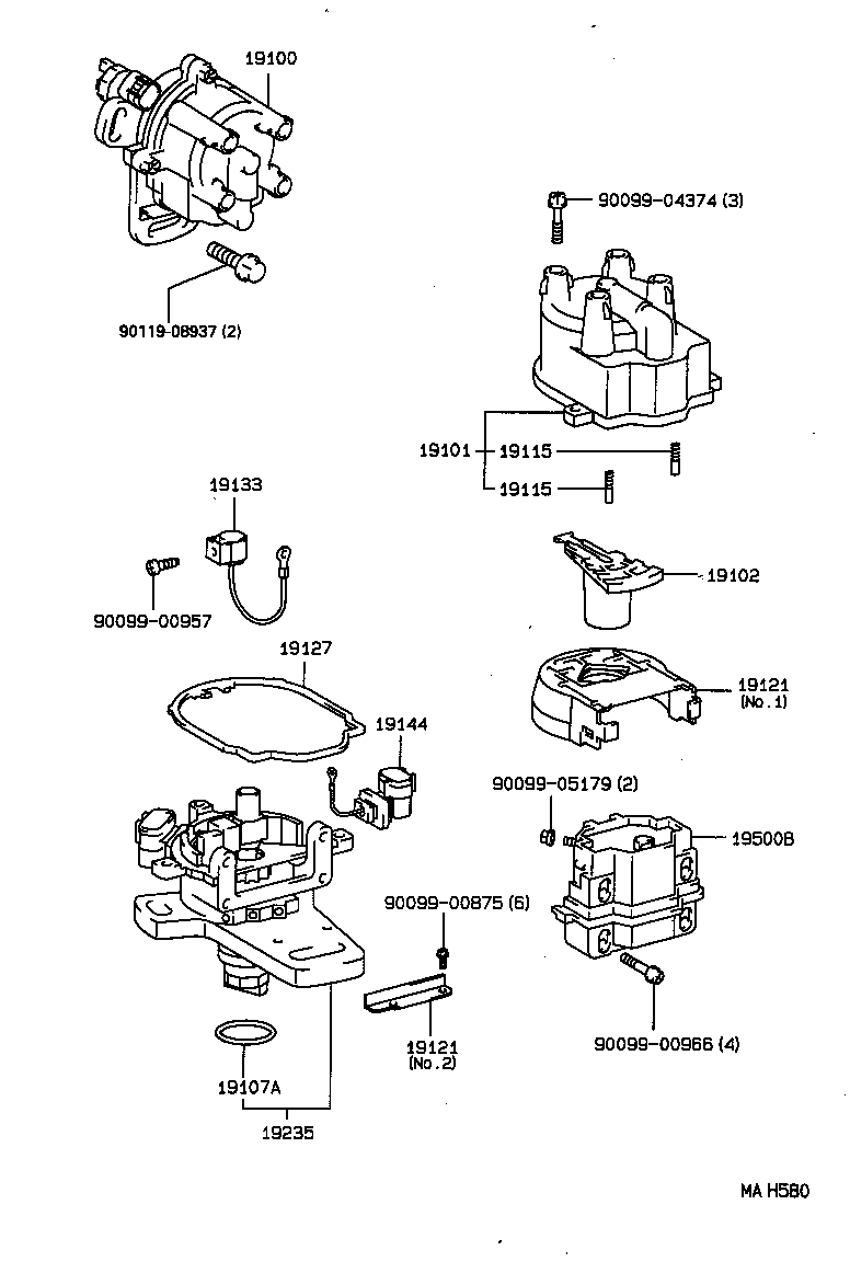 19235-74220 HOUSING, DISTRIBUTOR product image