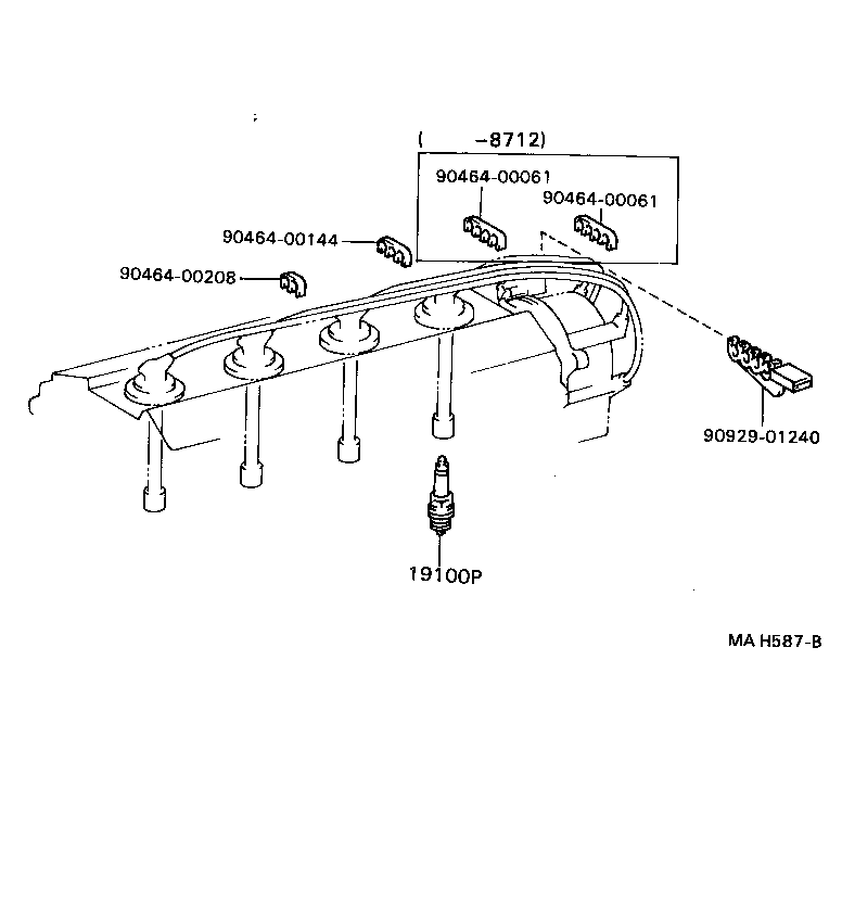 90919-01151 PLUG, SPARK product image